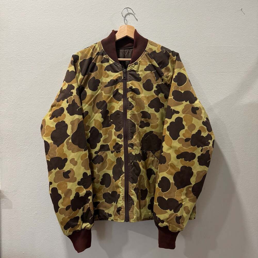 Cabela's Reversible Thinsulate Duck Camo Bomber Jacket